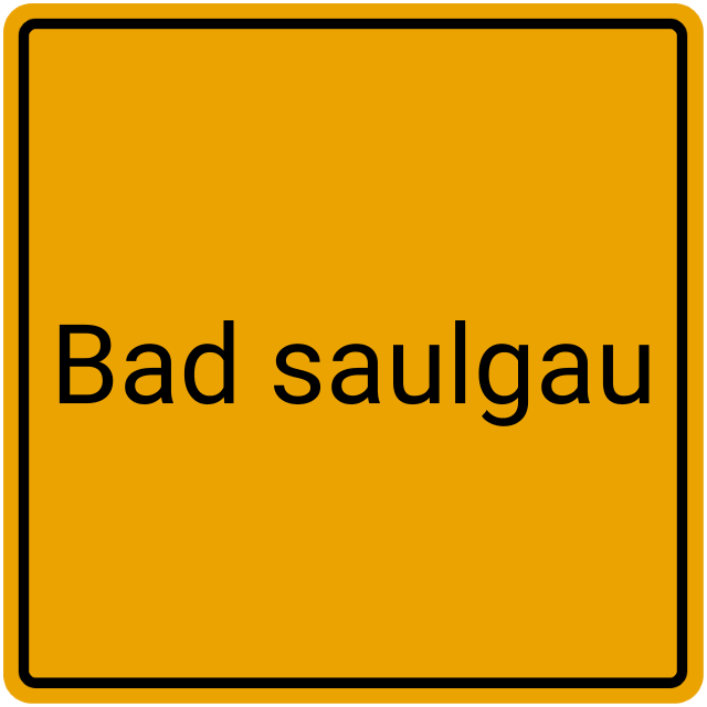 Meldebestätigung Bad Saulgau